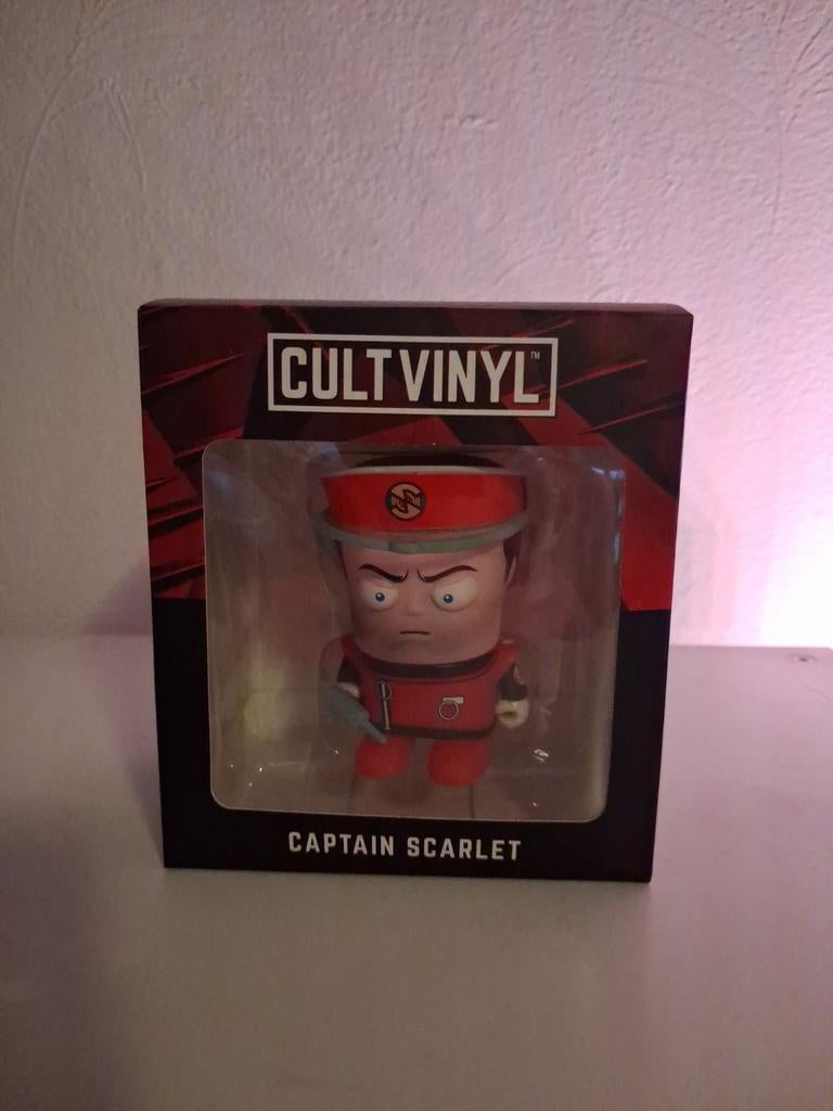 Cult Vinyl Captain Scarlet Figure (Nieuw in doos!), Ophalen of Verzenden