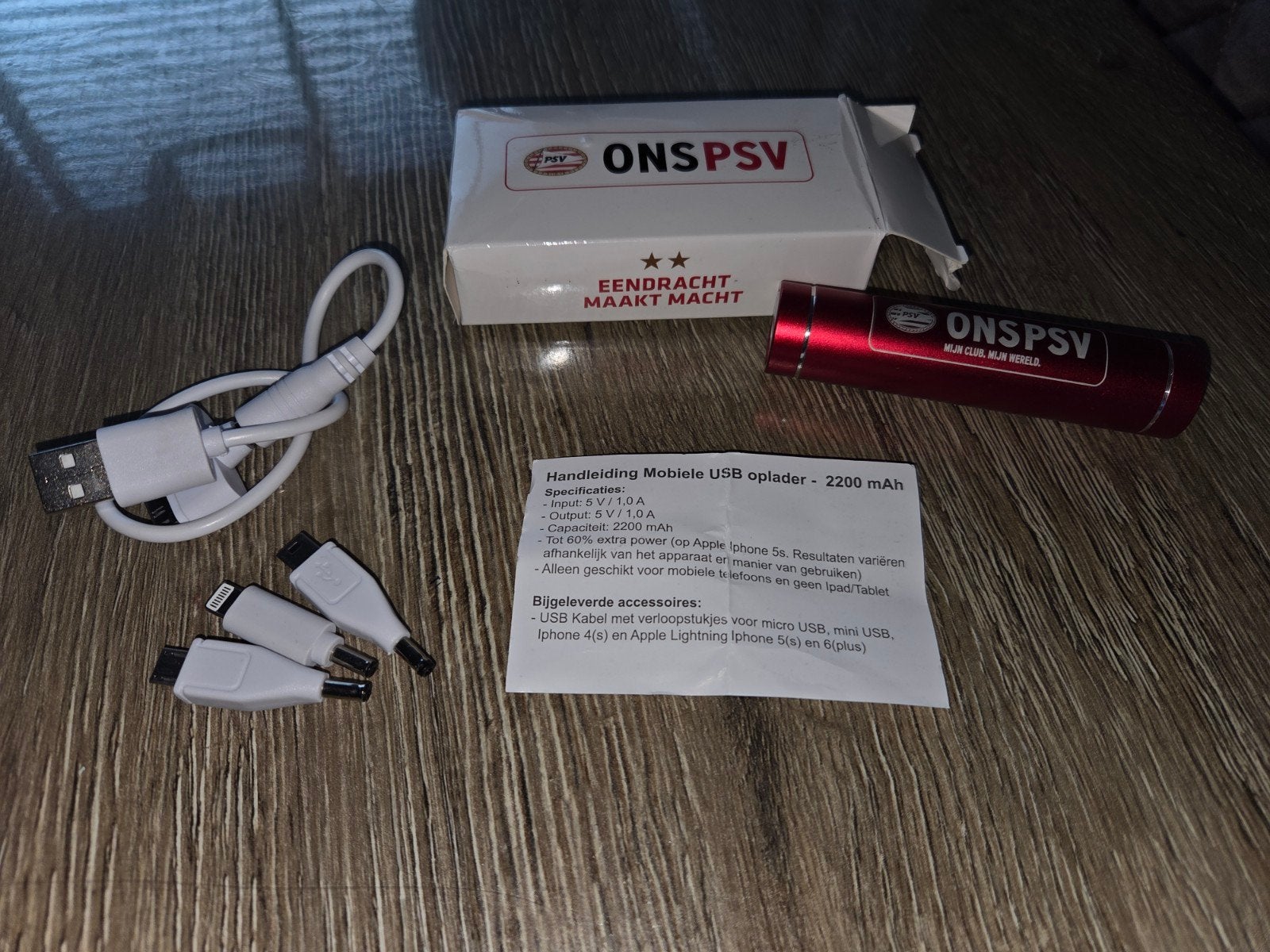 psv powerbank, Telecommunicatie, Ophalen