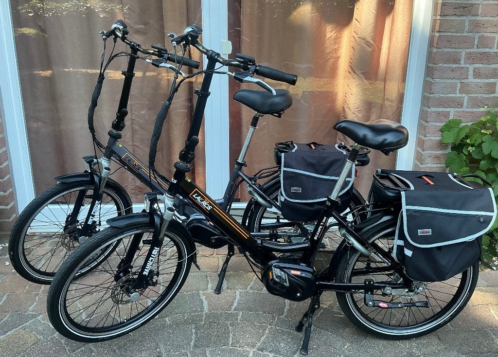 Lacros s600 elektrische vouwfiets, 20 inch of meer, Gebruikt, Versnellingen, Totaal opvouwbaar