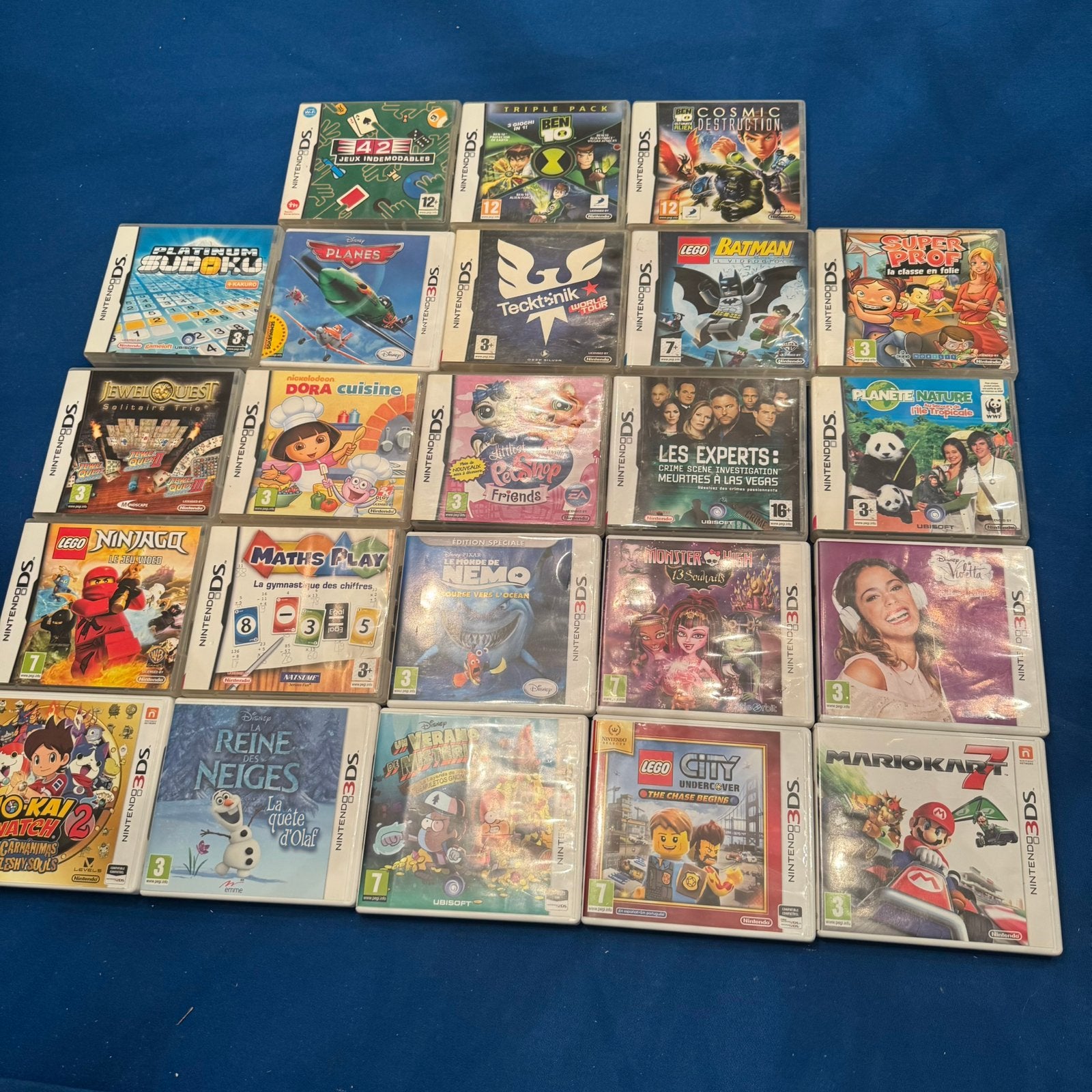 Nintendo 3DS en DS games met hoesje EU, Spelcomputers en Games, Avontuur en Actie, 1 speler, Ophalen of Verzenden, Zo goed als nieuw