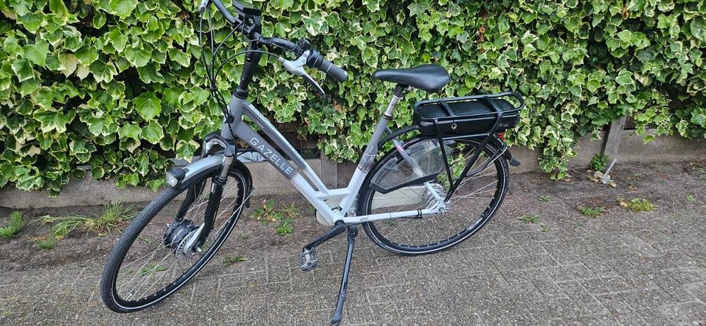Gazelle e bike met Panasonic voorwielmotor, Fietsen en Brommers, Elektrische fietsen, 51 tot 55 cm, Ophalen, Zo goed als nieuw