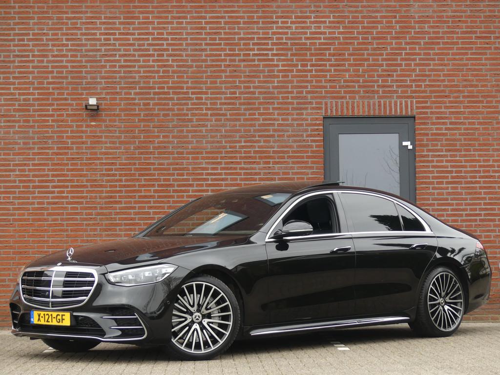 Mercedes-Benz S-Klasse 400d 4MATIC Lang AMG Line Full Option, Auto's, Mercedes-Benz, Automaat, 15 km/l, Euro 6, 2925 cc