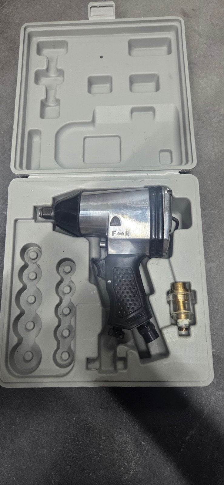HBM Pneumatische Slagmoersleutel 1/2", Ophalen of Verzenden, Gebruikt, Overige typen