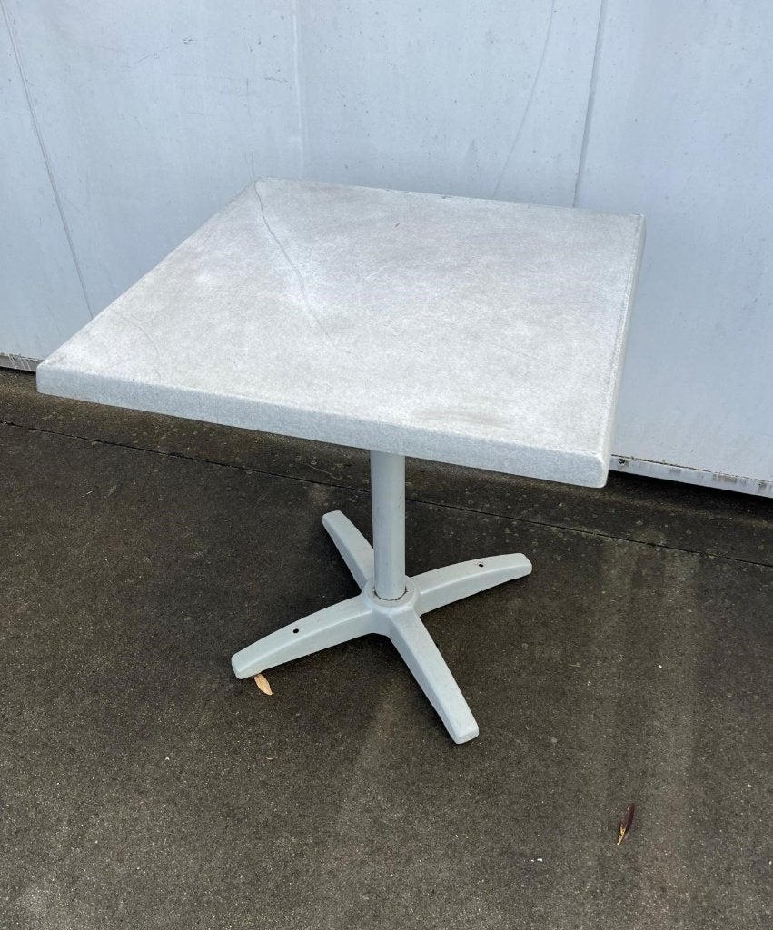 5 stuks nette horeca terrastafel 70x70 cm terras outdoor, Tuin en Terras, Tuinmeubel-accessoires, Zo goed als nieuw, Ophalen