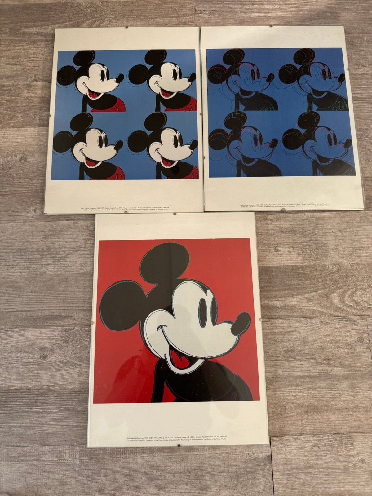 Andy warhol mickey mouse, Antiek en Kunst, Kunst | Litho's en Zeefdrukken, Ophalen
