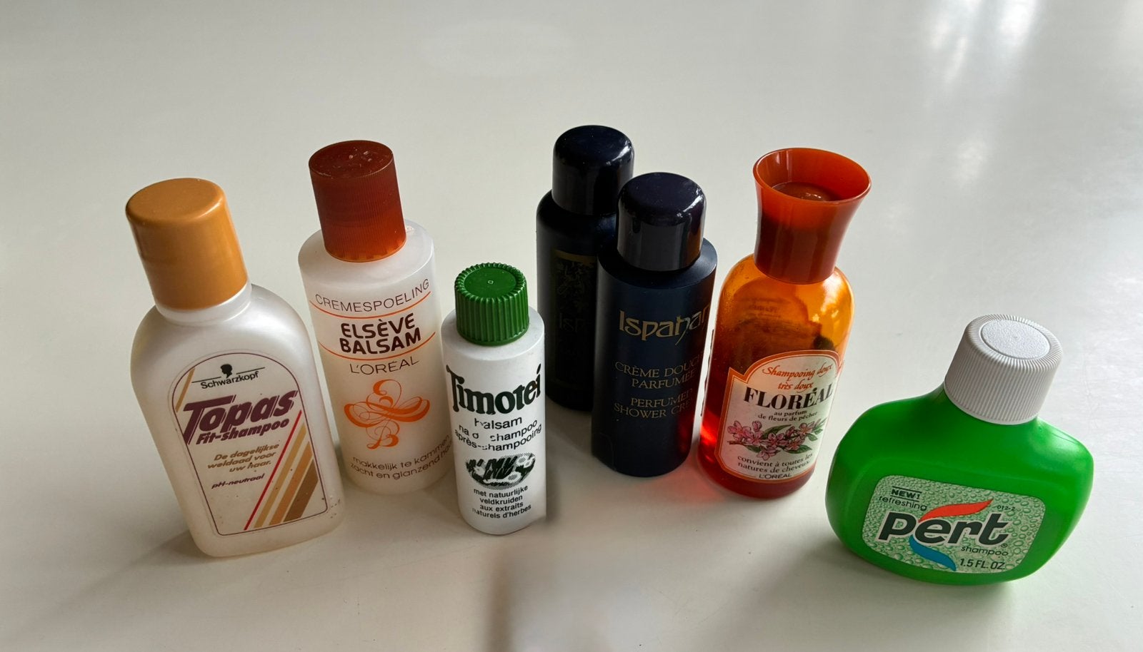 Miniatuur Shampoos en Conditioners | Timotei | L’Oréal, Ophalen of Verzenden, Gebruikt, Gebruiksvoorwerp