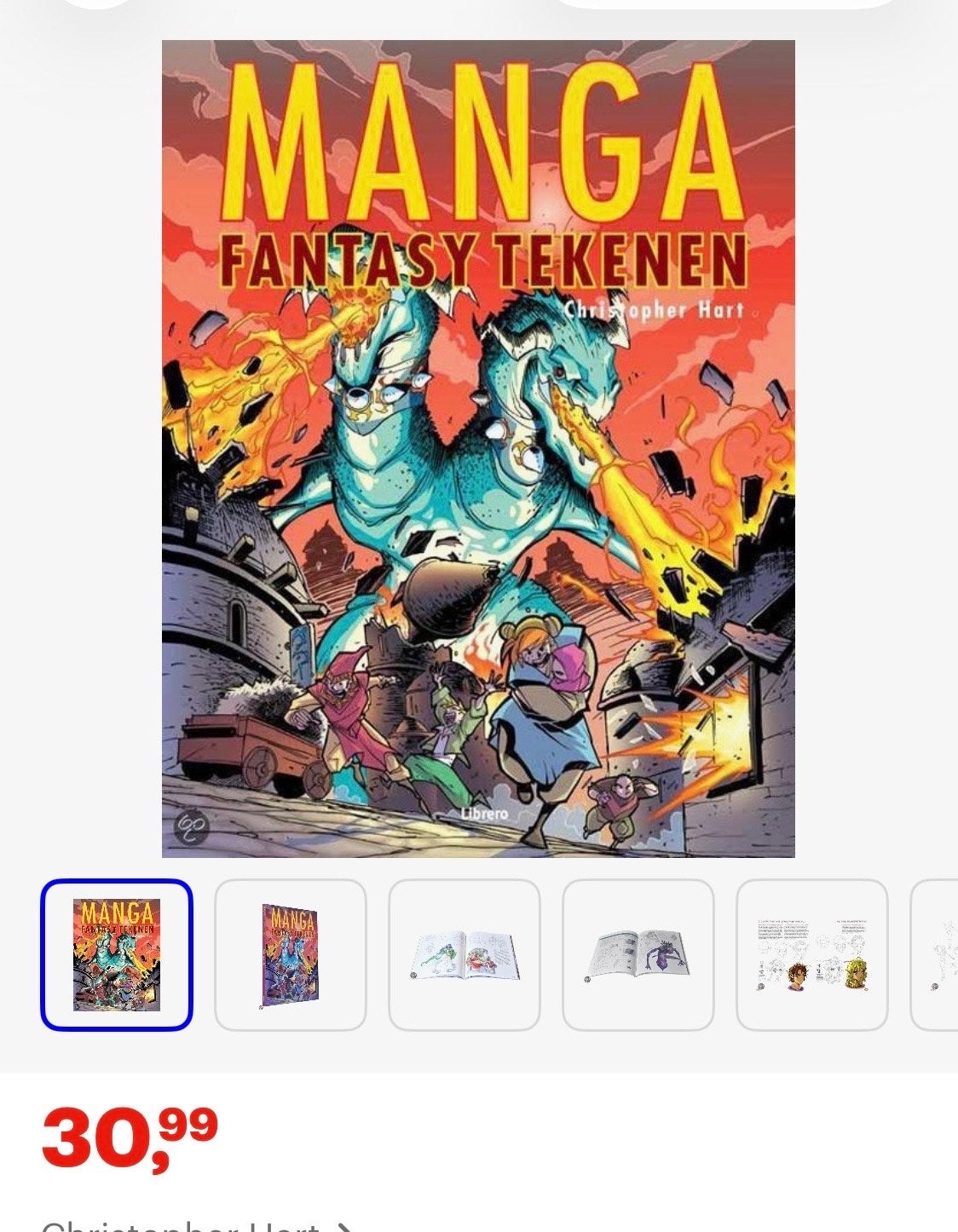 Manga Fantasy Tekenen - Leer fantastische figuren tekenen, Ophalen of Verzenden, Zo goed als nieuw, Knutselen