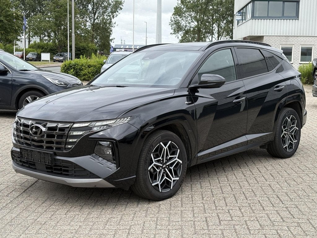 Hyundai Tucson 1.6 T-GDI PHEV N Line Sky 4WD | Panoramadak |, Auto's, Hyundai, Automaat, Lichtsensor, 14 kWh, Gebruikt