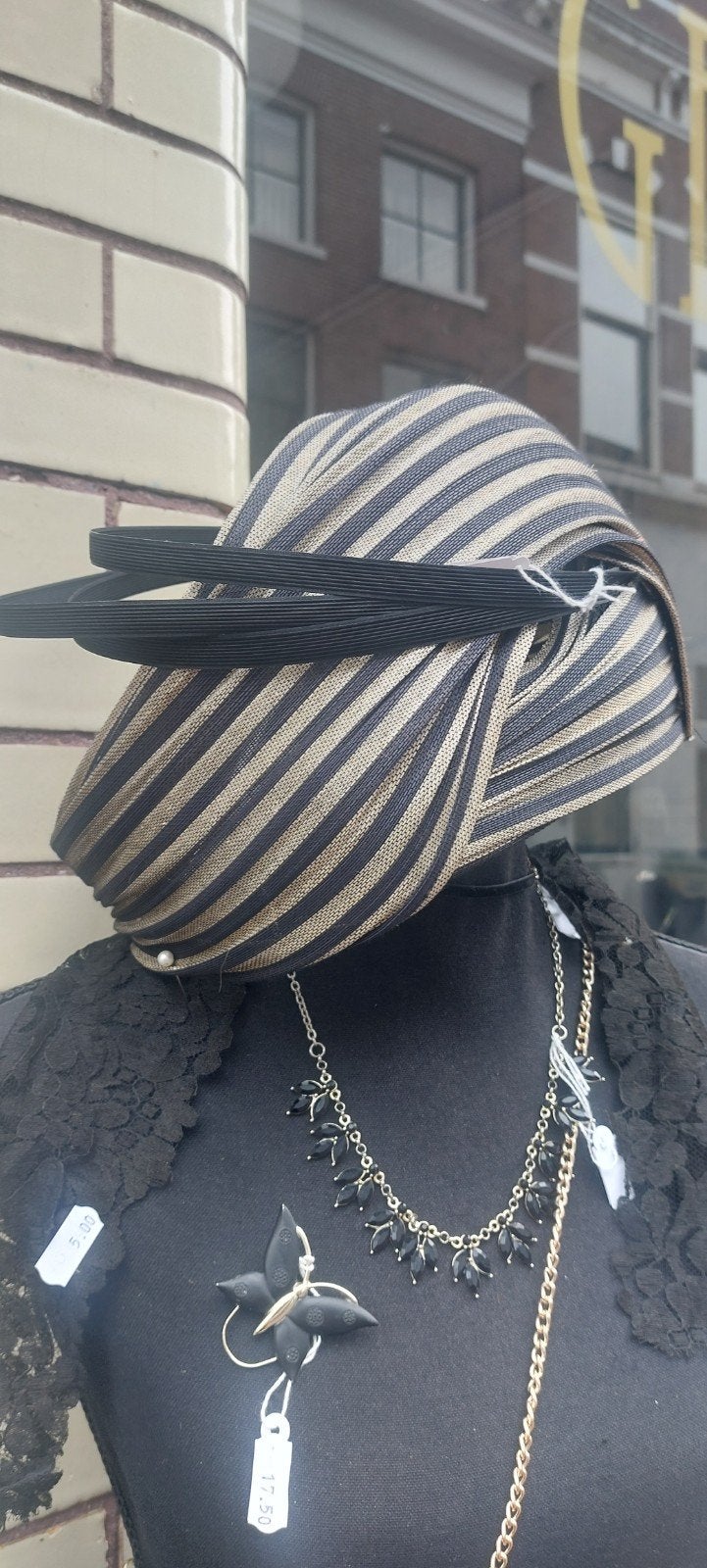 Designer hoed, groot, mooi als kunstwerk, Hoed, One size fits all, Ophalen of Verzenden, Onbekend
