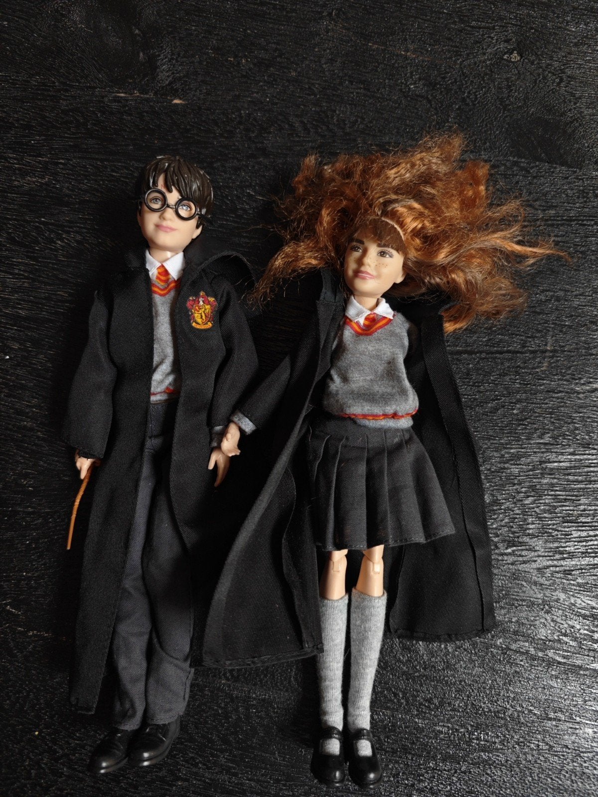 Harry Potter en Hermelien Griffel actiefiguren, Ophalen of Verzenden, Gebruikt, Actiefiguurtje