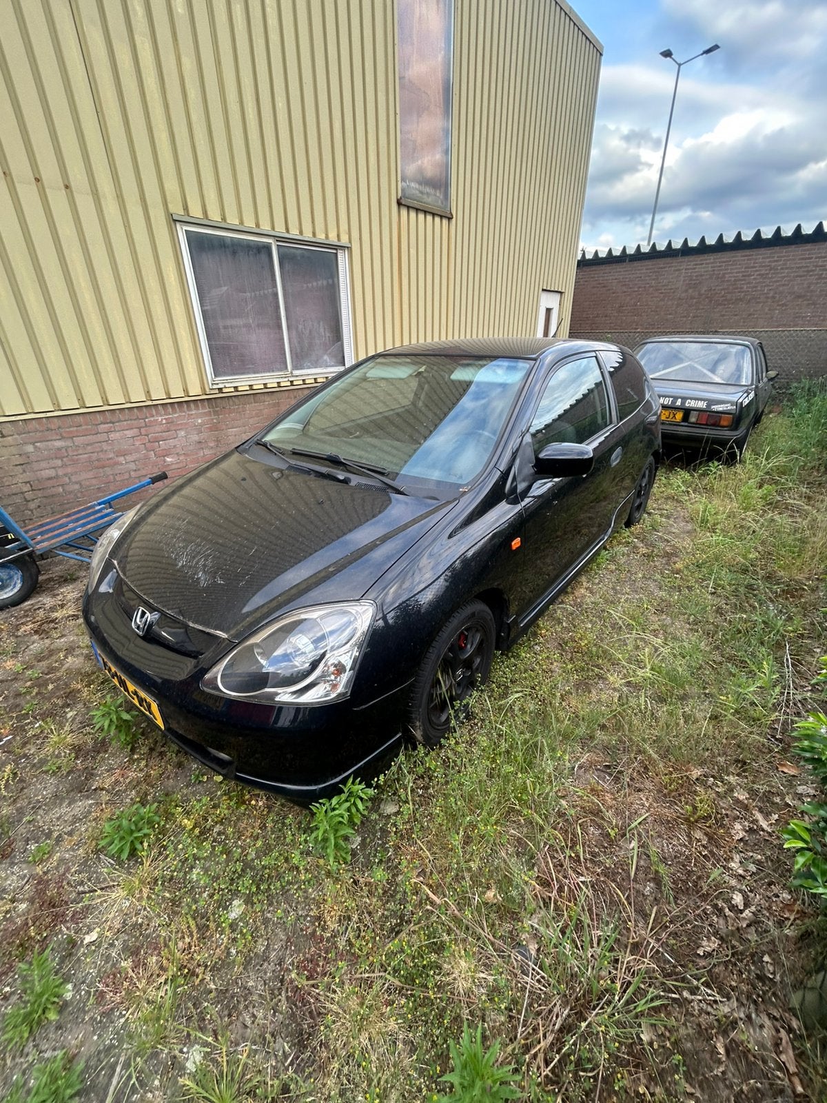 Honda Civic 1.4 I LS 3DR 2001 Zwart, Auto's, Honda, Voorwielaandrijving, 4 cilinders, 1396 cc, Zwart
