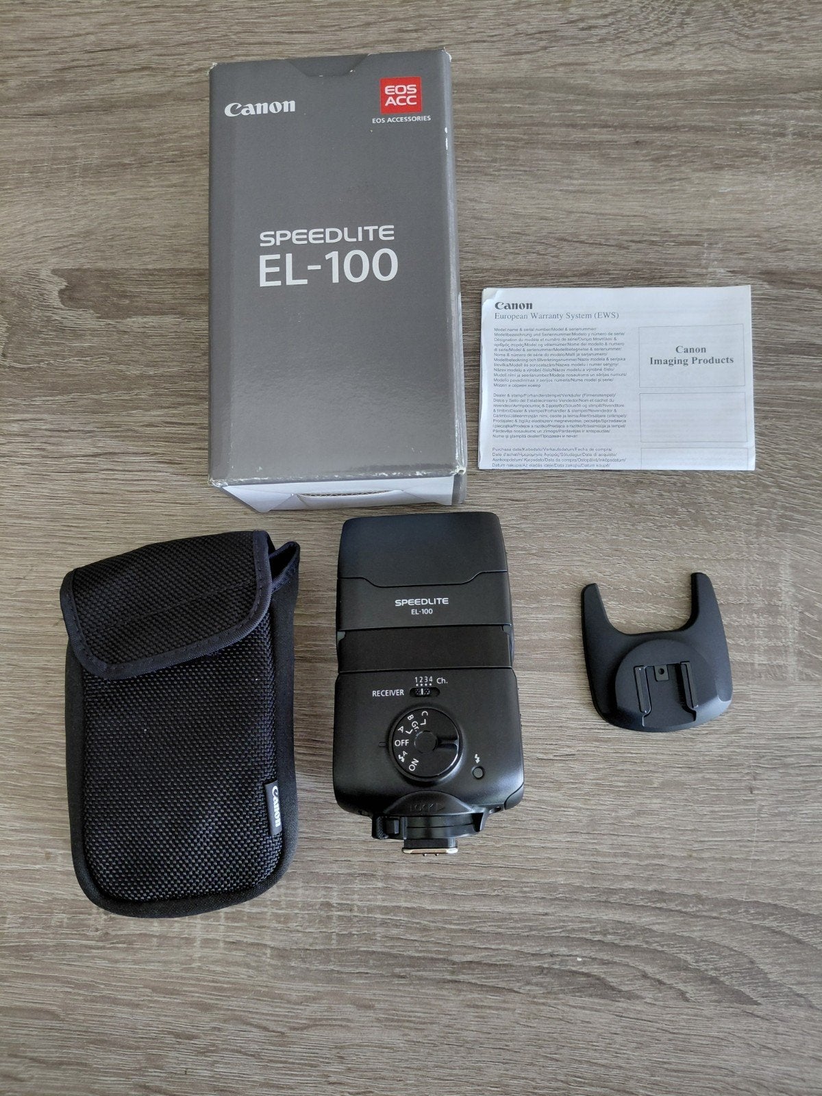 Canon Speedlite EL-100 Flitser - Compact en Veelzijdig, Canon, Canon, Externe flitser, Ophalen of Verzenden