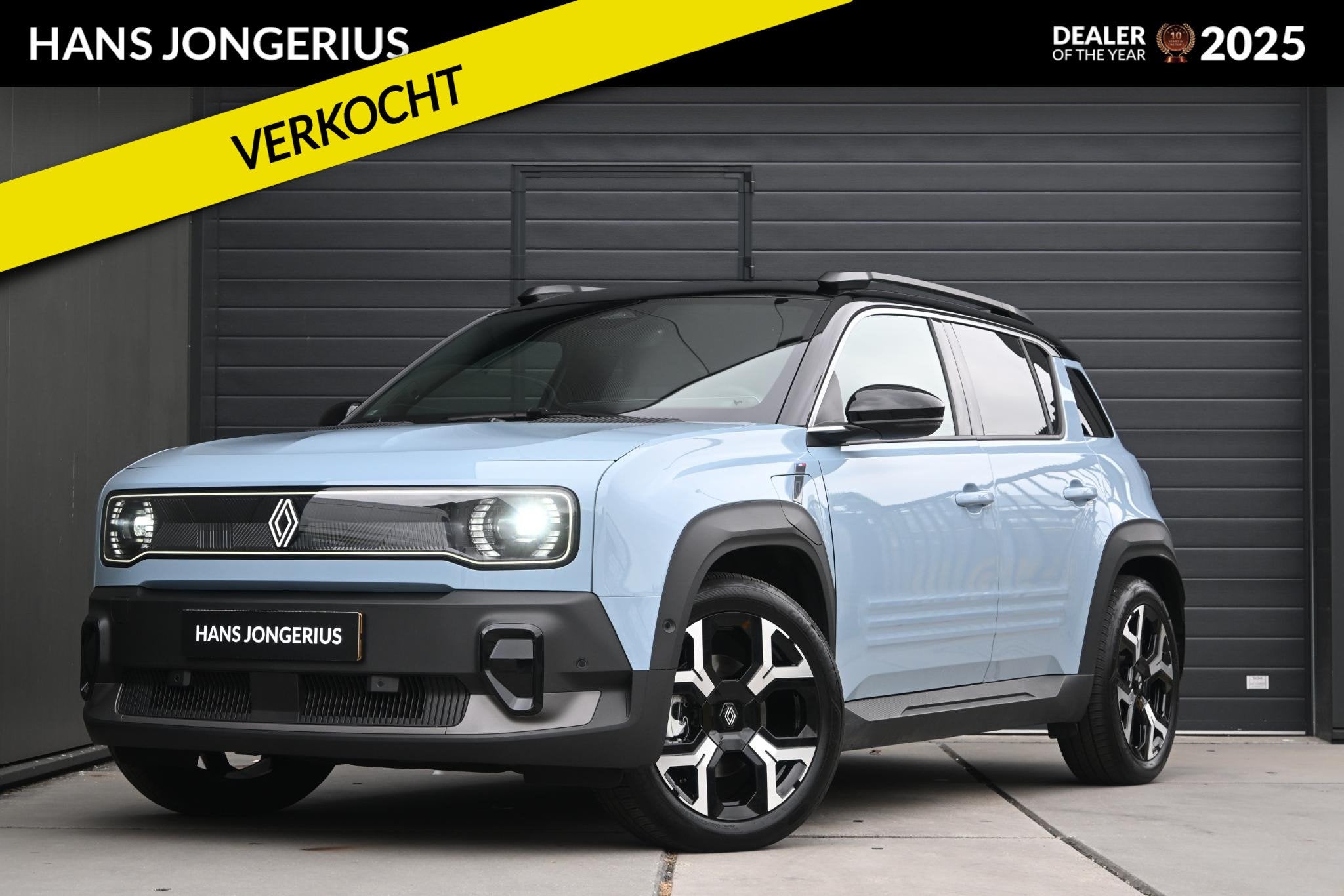 Renault 4 comfort range techno 52 kWh | STUUR/STOELVERWARMIN, Auto's, Renault, Dealer onderhouden, Stof, Gebruikt, 750 kg