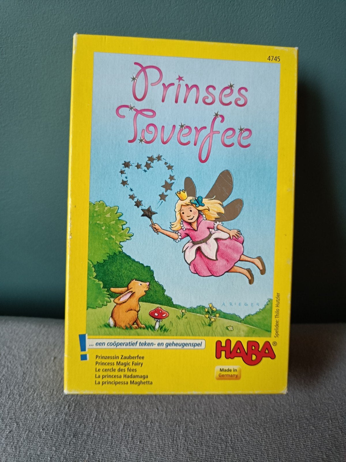 HABA Prinses Toverfee - Coöperatief teken- en geheugenspel, Hobby en Vrije tijd, Gezelschapsspellen | Bordspellen, Een of twee spelers