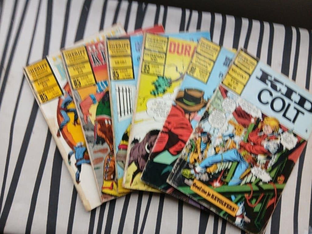 Sheriff classics comics div nrs, Boeken, Gelezen, Europa, Diverse Marvel auteurs, Ophalen of Verzenden