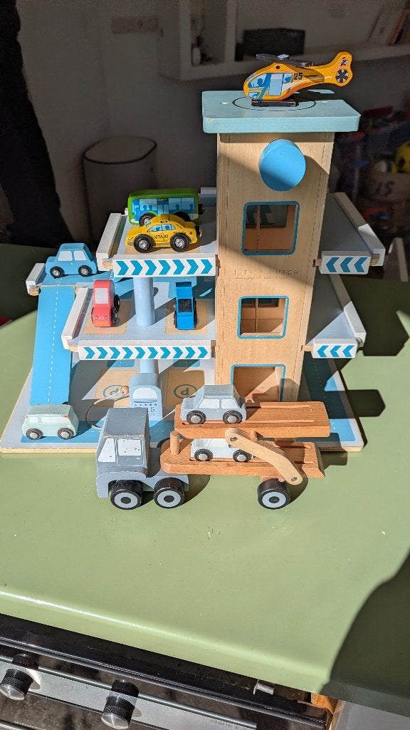 Little Dutch parkeergarage en truck, Ophalen of Verzenden, Gebruikt, Overige typen