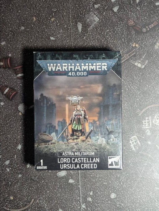Warhammer 40K Lord Castellan Ursula Creed (Nieuw), Ophalen of Verzenden, Nieuw, Warhammer 40000, Figuurtje(s)