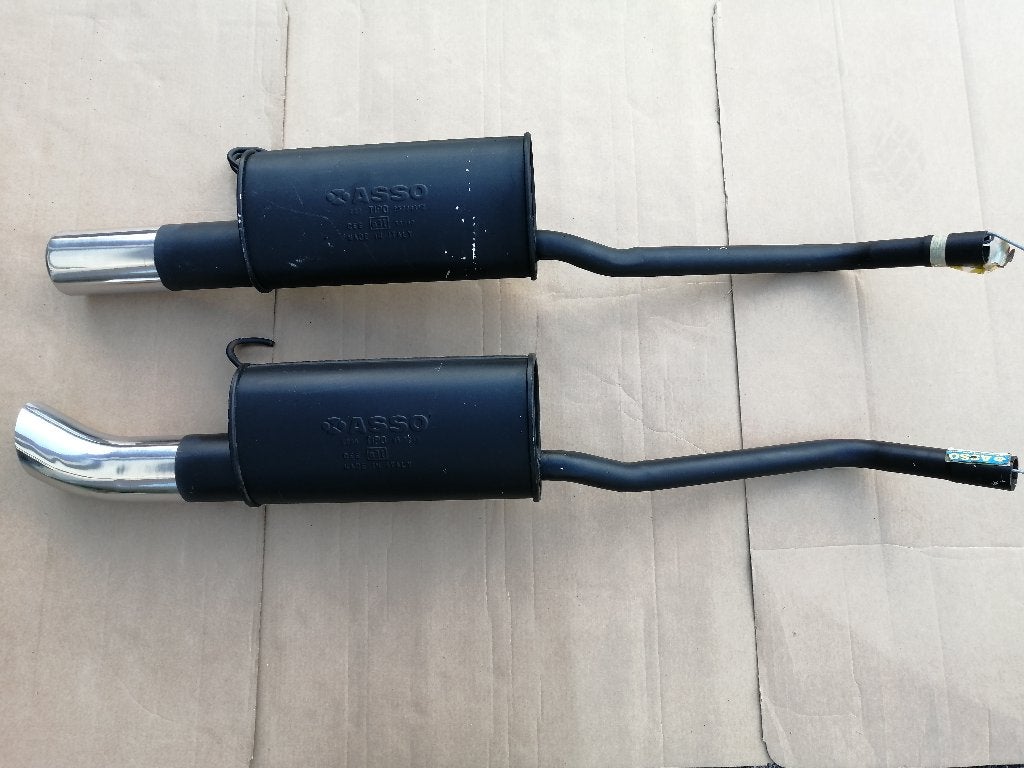 Sport Uitlaat Einddemper Fiat Punto 176 95720312 957211 ASSO, Ophalen, Nieuw, Fiat