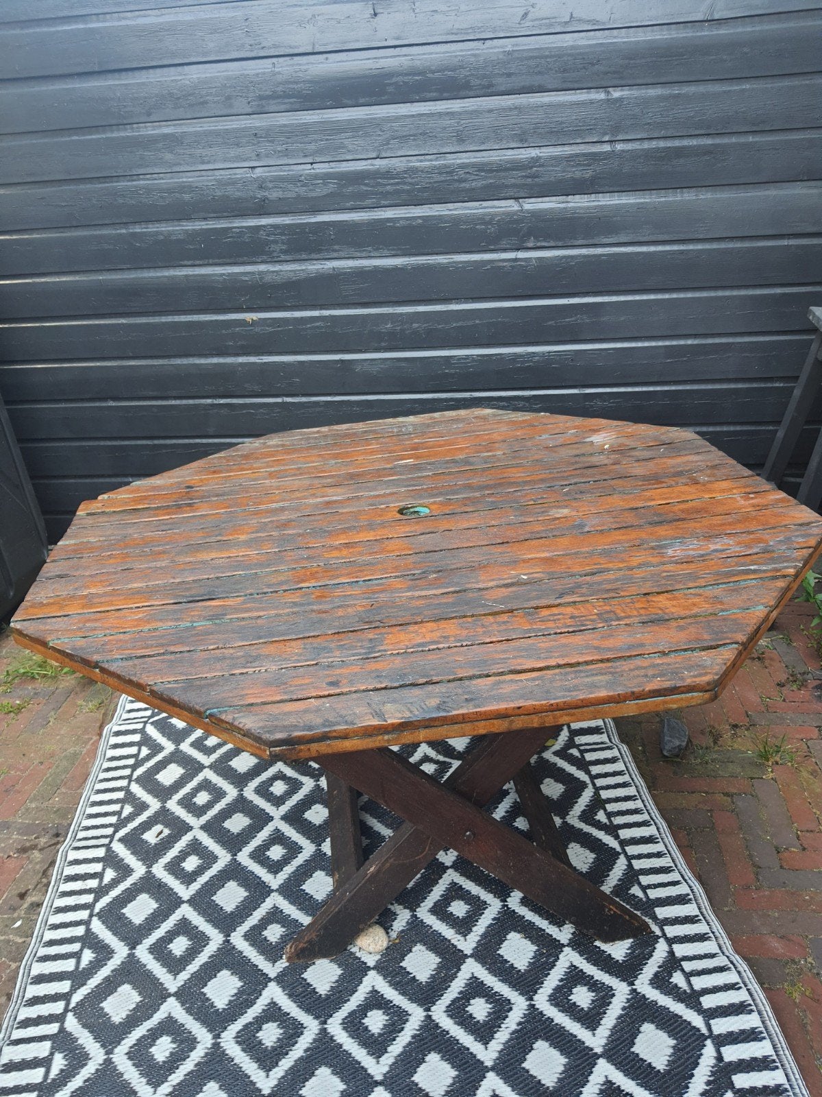 Tuintafek, Ophalen of Verzenden, Gebruikt, Rechthoekig