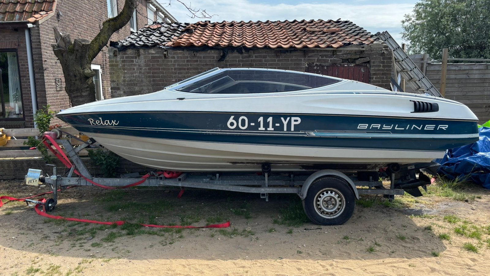 Bayliner 1850 capri force 90 pk, Ophalen, Gebruikt, Binnenboordmotor, 70 tot 120 pk