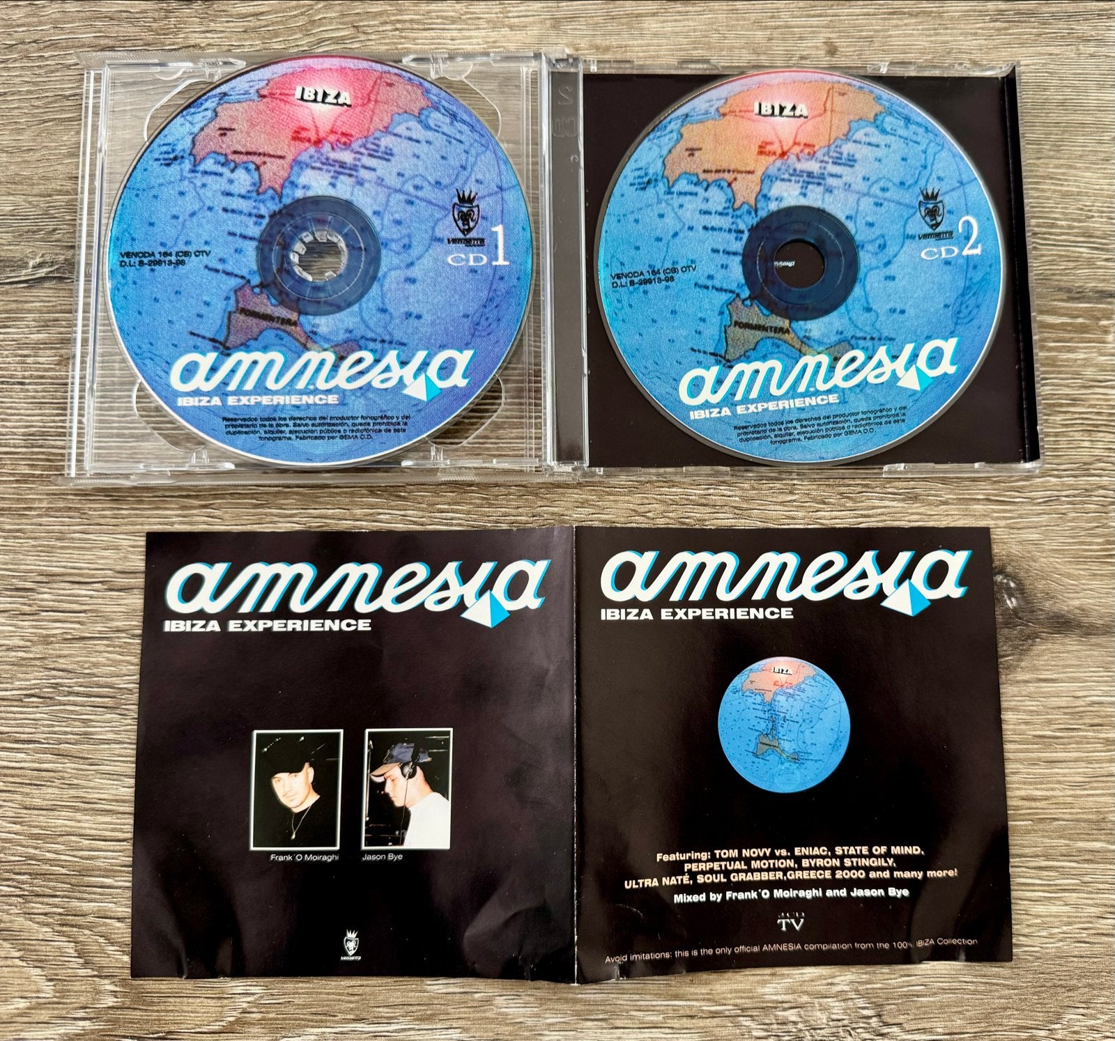 2CD Amnesia Ibiza Experience 1998 💿 🎶, Cd's en Dvd's, Ophalen of Verzenden, Gebruikt