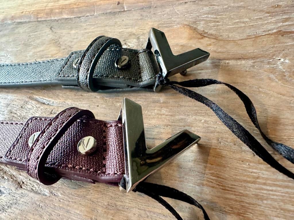 Mario Valentino V belt riem riemen 2 stuks 120 cm, Minder dan 3 cm, Overige kleuren, Nieuw, Heupriem