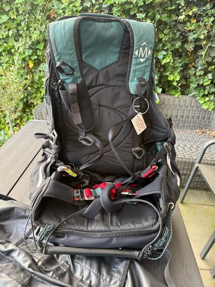 Supair Acces 2 Harnas/Zitje maat M, Sport en Fitness, Zweefvliegen en Paragliding, Ophalen, Gebruikt, Zitje of Harnas