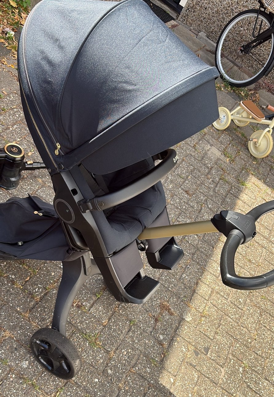 Stokke limited edition gold kinderwagen, Kinderen en Baby's, Kinderwagens en Combinaties, Ophalen of Verzenden, Zo goed als nieuw