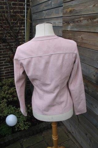 Jasje roze Escandelle mt L suede look Vaste prijs AANBIEDING, Escandelle, Maat 42/44 (L), Ophalen of Verzenden, Zo goed als nieuw