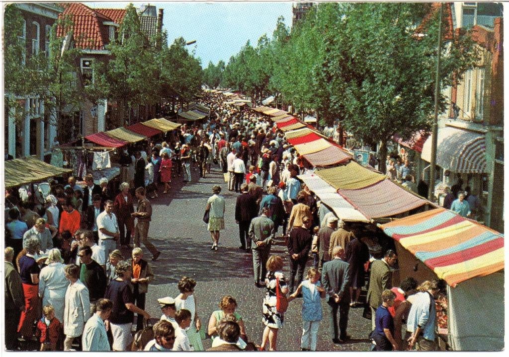 Schagen Westfriese markt, Ophalen of Verzenden, Gelopen, Noord-Holland
