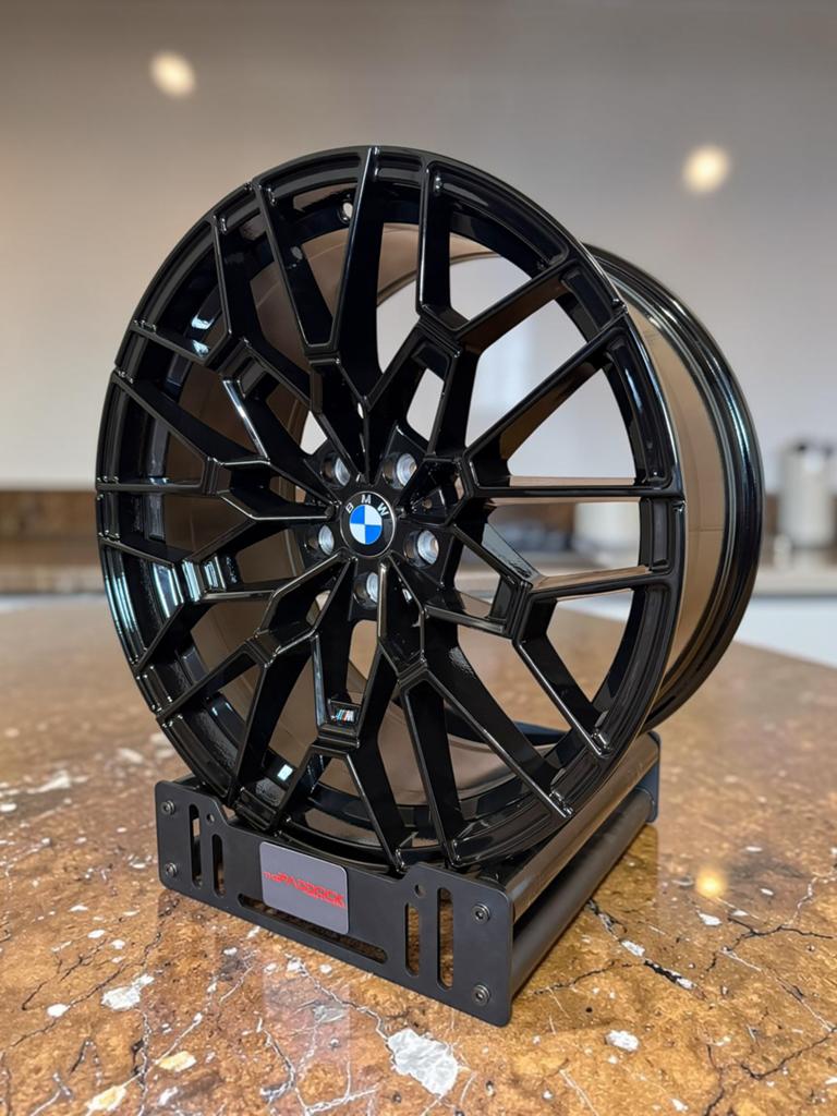 19” BMW Velgen 826M Style Hoogglans Zwart Breedset, Auto-onderdelen, Banden en Velgen, Overige, Velg(en), Overige, Nieuw
