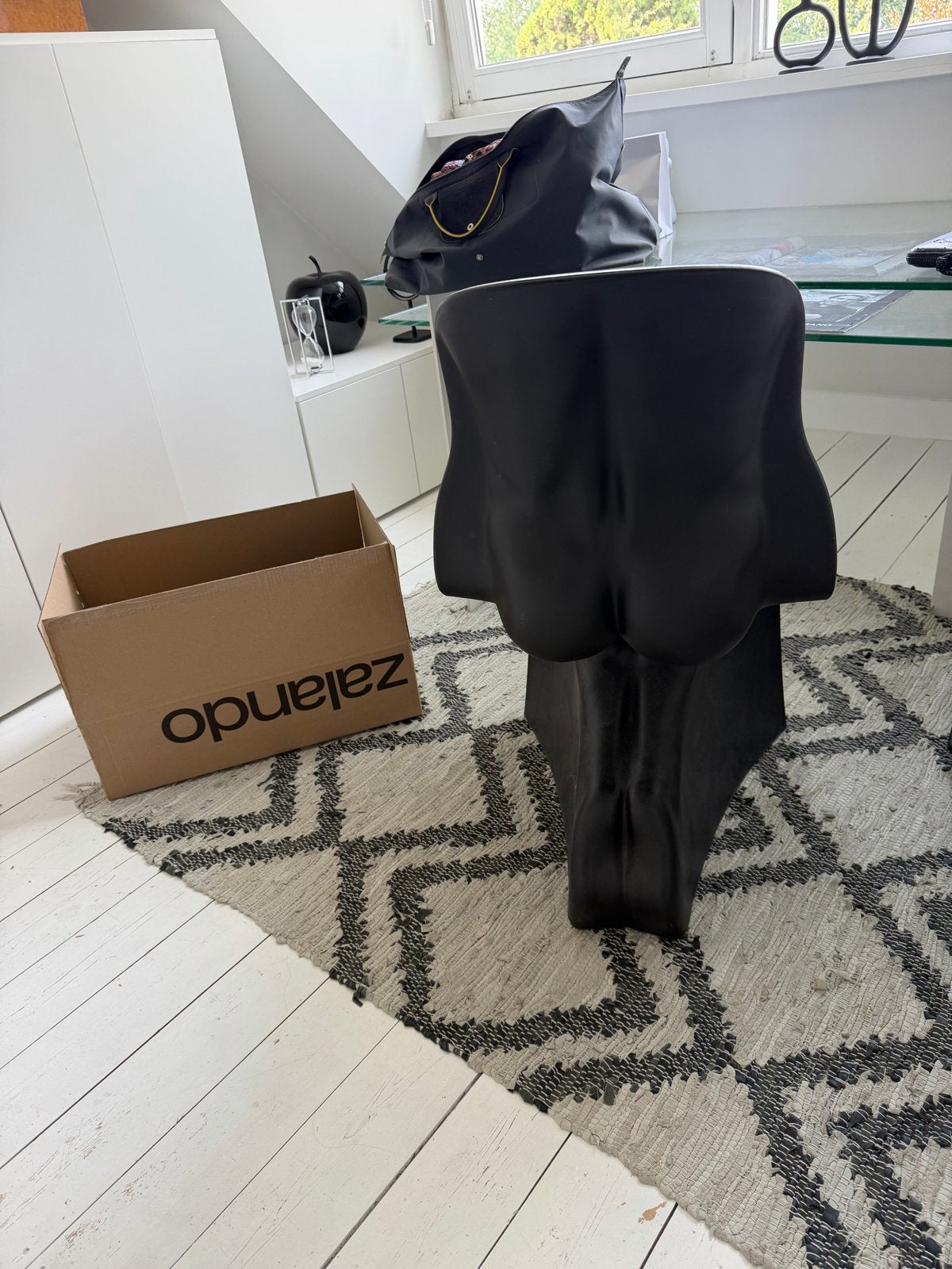 Casamania HIM stoel - uniek design, Kunststof, Gebruikt, Zwart, Ophalen of Verzenden