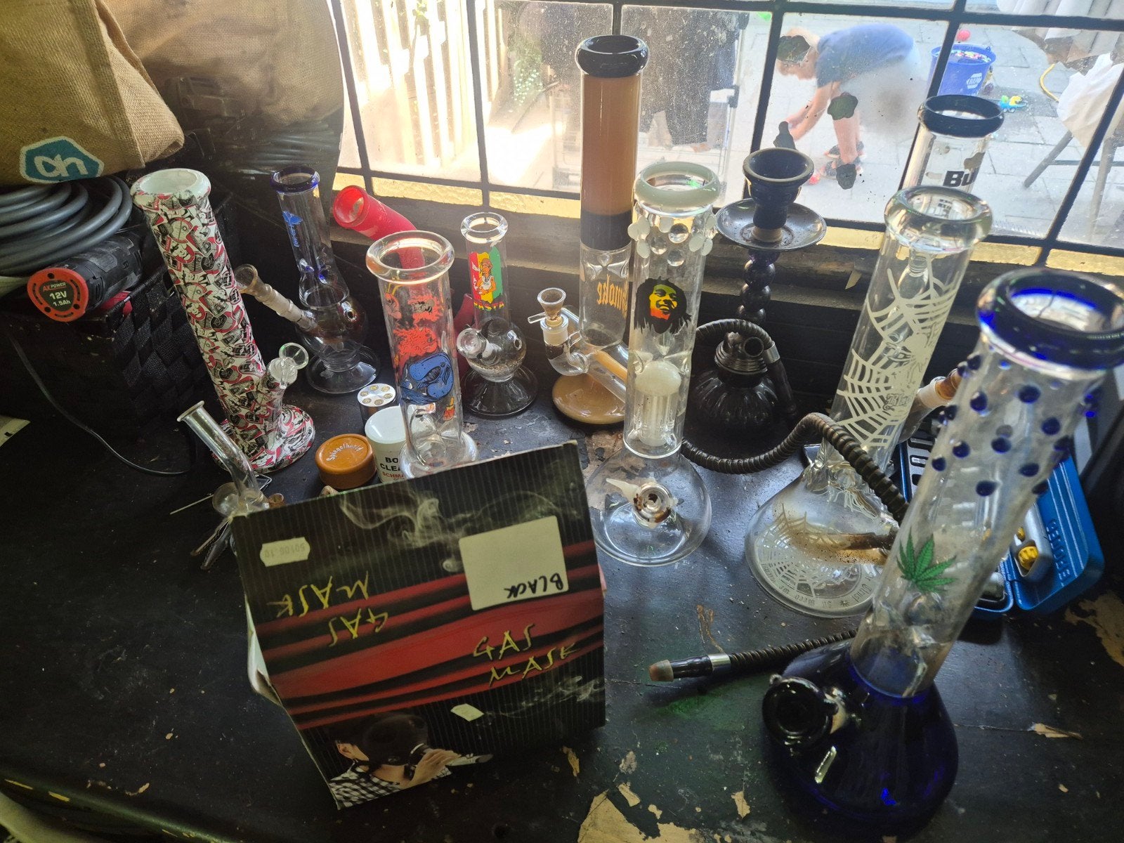 verschillende bong alles in 1x, Verzamelen, Ophalen, Gebruikt, Sigarenbandjes