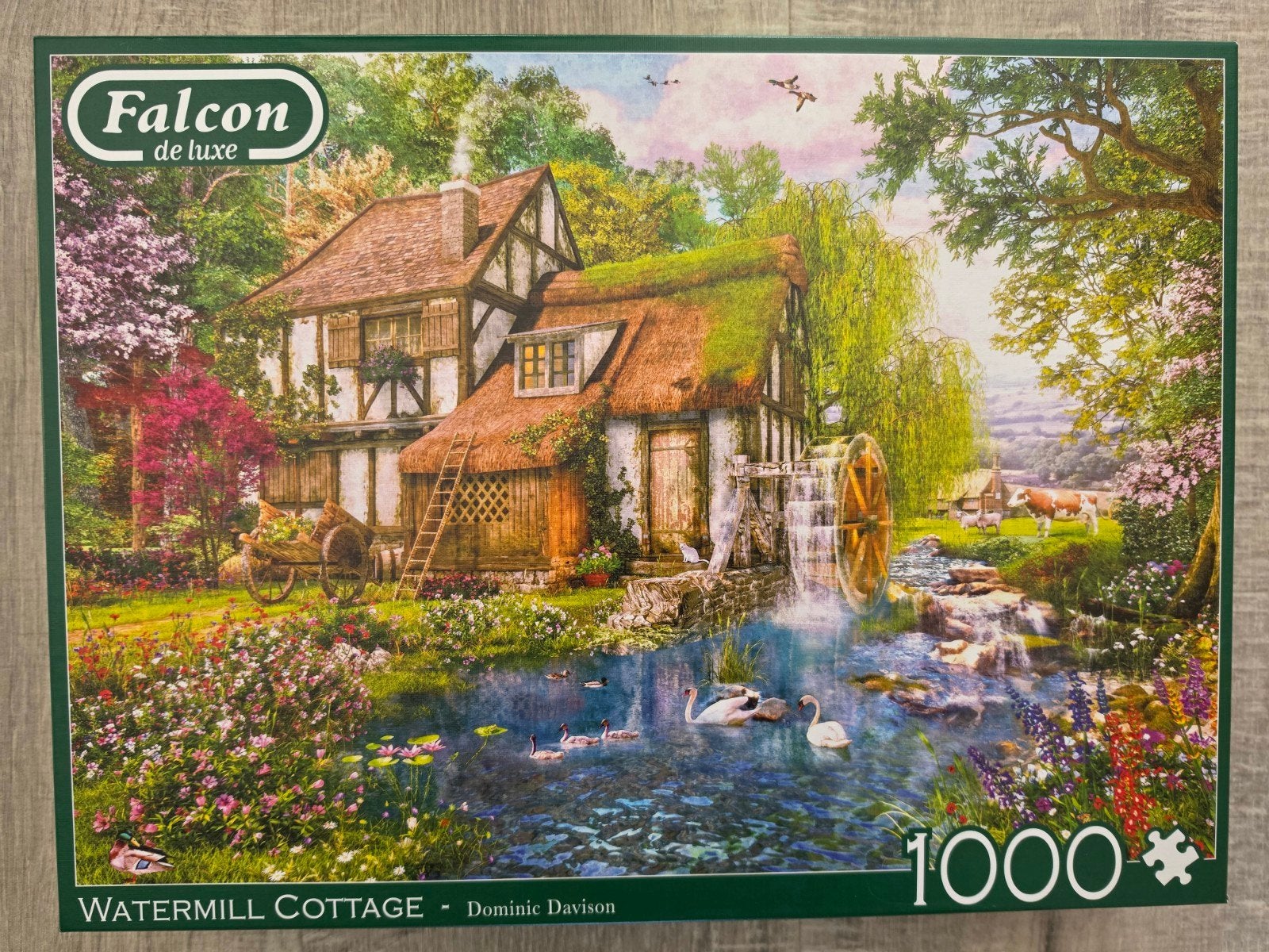Falcon puzzel, Ophalen of Verzenden, 500 t/m 1500 stukjes, Zo goed als nieuw