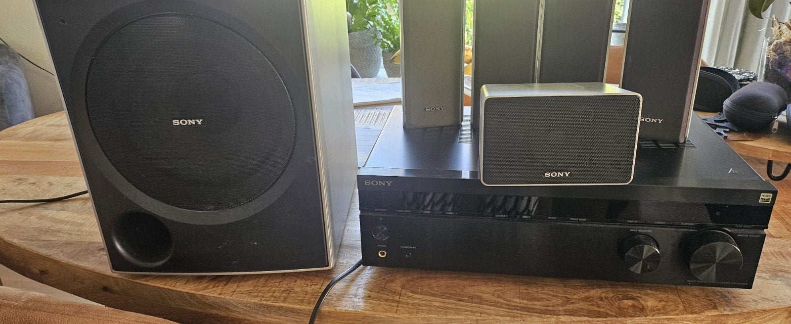 Home cinema set Sony, Ophalen, 70 watt of meer, Zo goed als nieuw, 5.1-systeem