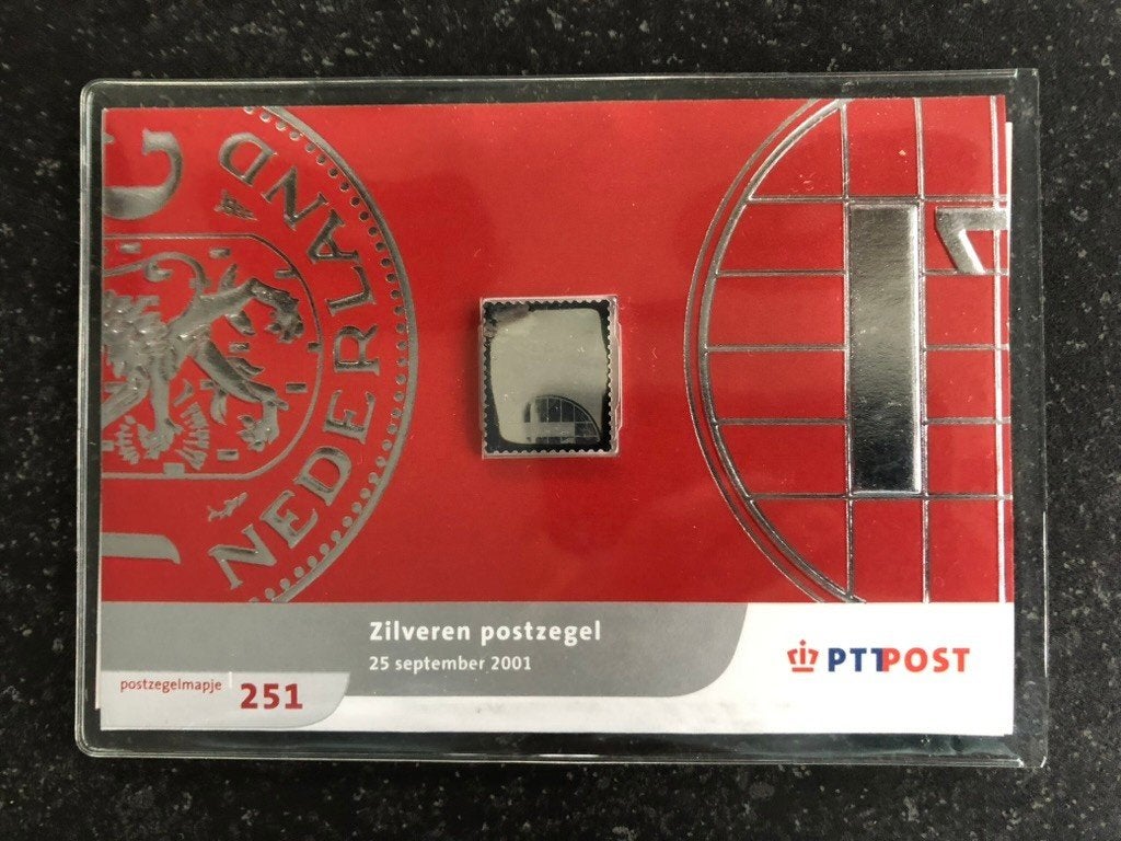 Zilveren postzegel, Ophalen of Verzenden, Na 1940, Postfris