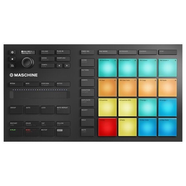 Native Instruments Maschine MK3, Muziek en Instrumenten, Synthesizers, Overige merken, Zo goed als nieuw, Met midi-aansluiting