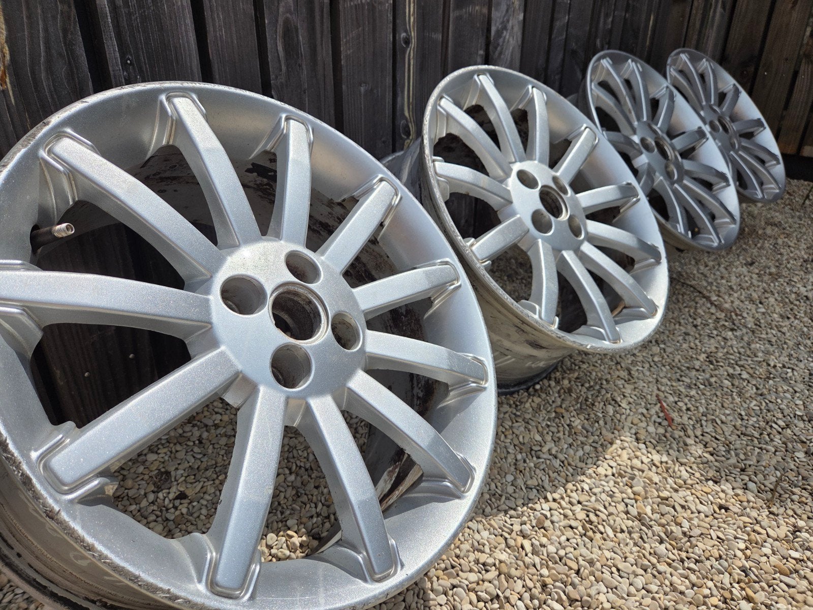 Originele MGF / MG TF 16" 11spoke velgen - gericht / voor AP, Auto-onderdelen, Ophalen, 16 inch, Velg(en)