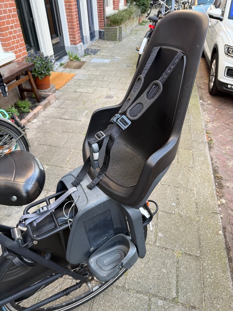 Bobike One Maxi achterzitje + montagesysteem, Fietsen en Brommers, Achterzitje, Bobike, Ophalen, 15 t/m 25 kg