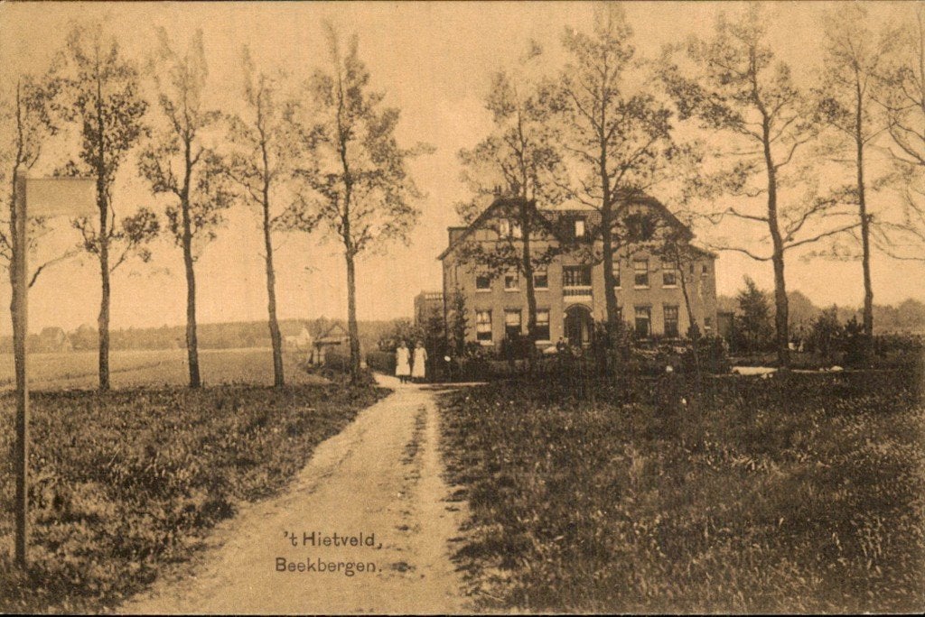 Beekbergen - t Hietveld - Huis, Ophalen of Verzenden, 1920 tot 1940, Gelopen, Gelderland