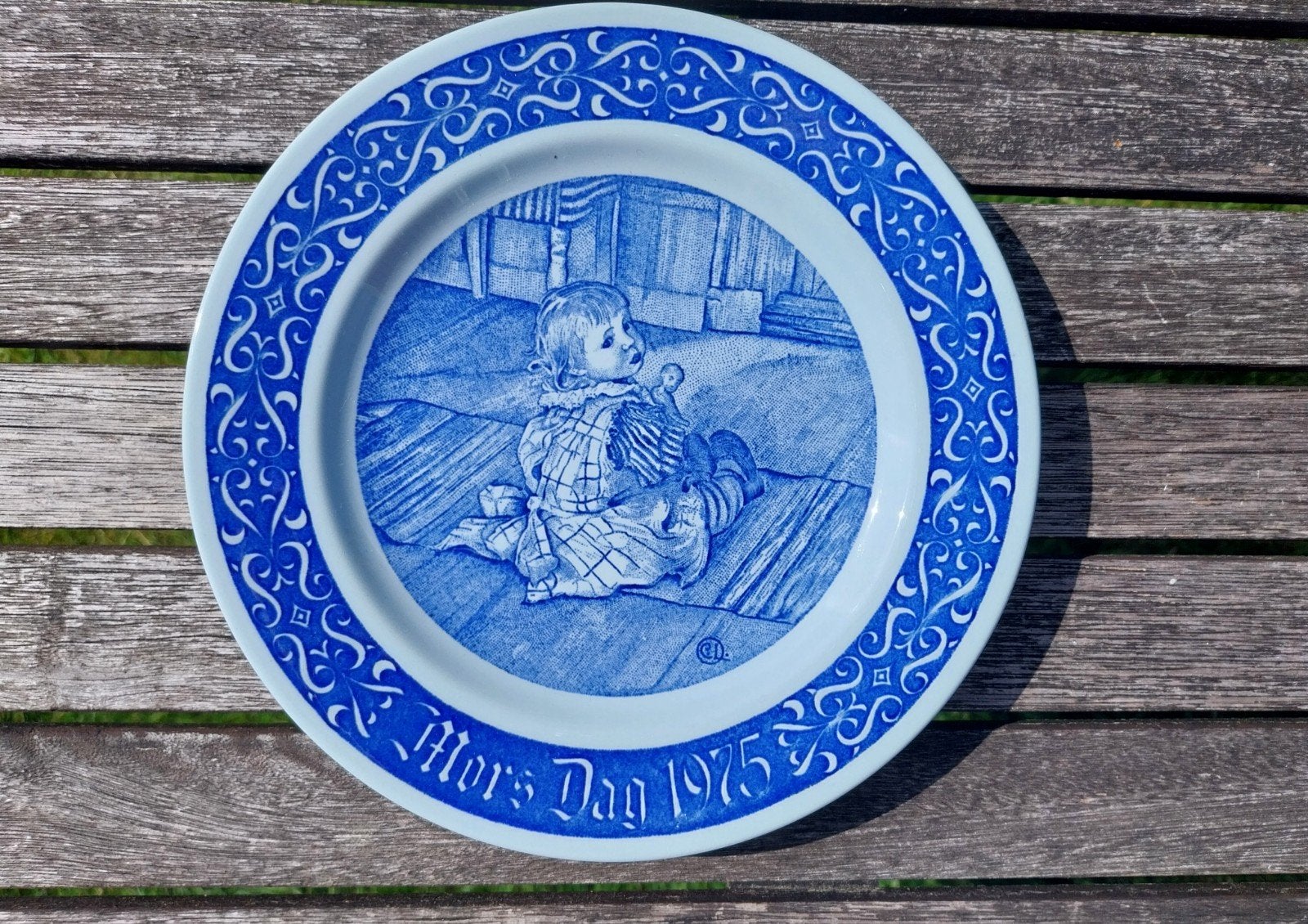 Moederdagbord 1975 van Carl Larsson en Tante Brocante, Ophalen of Verzenden