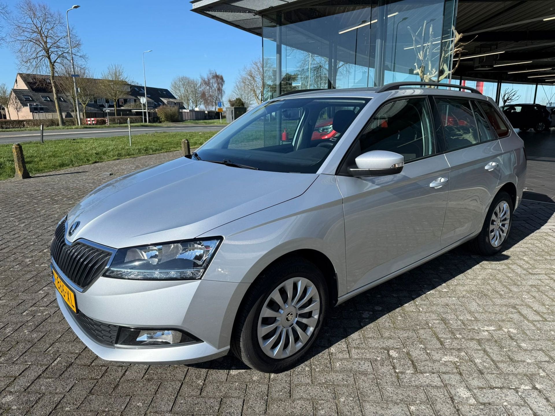 Skoda Fabia Combi 1.0 TSI Ambition, Auto's, 12 maanden, Stof, Gebruikt, 95 pk