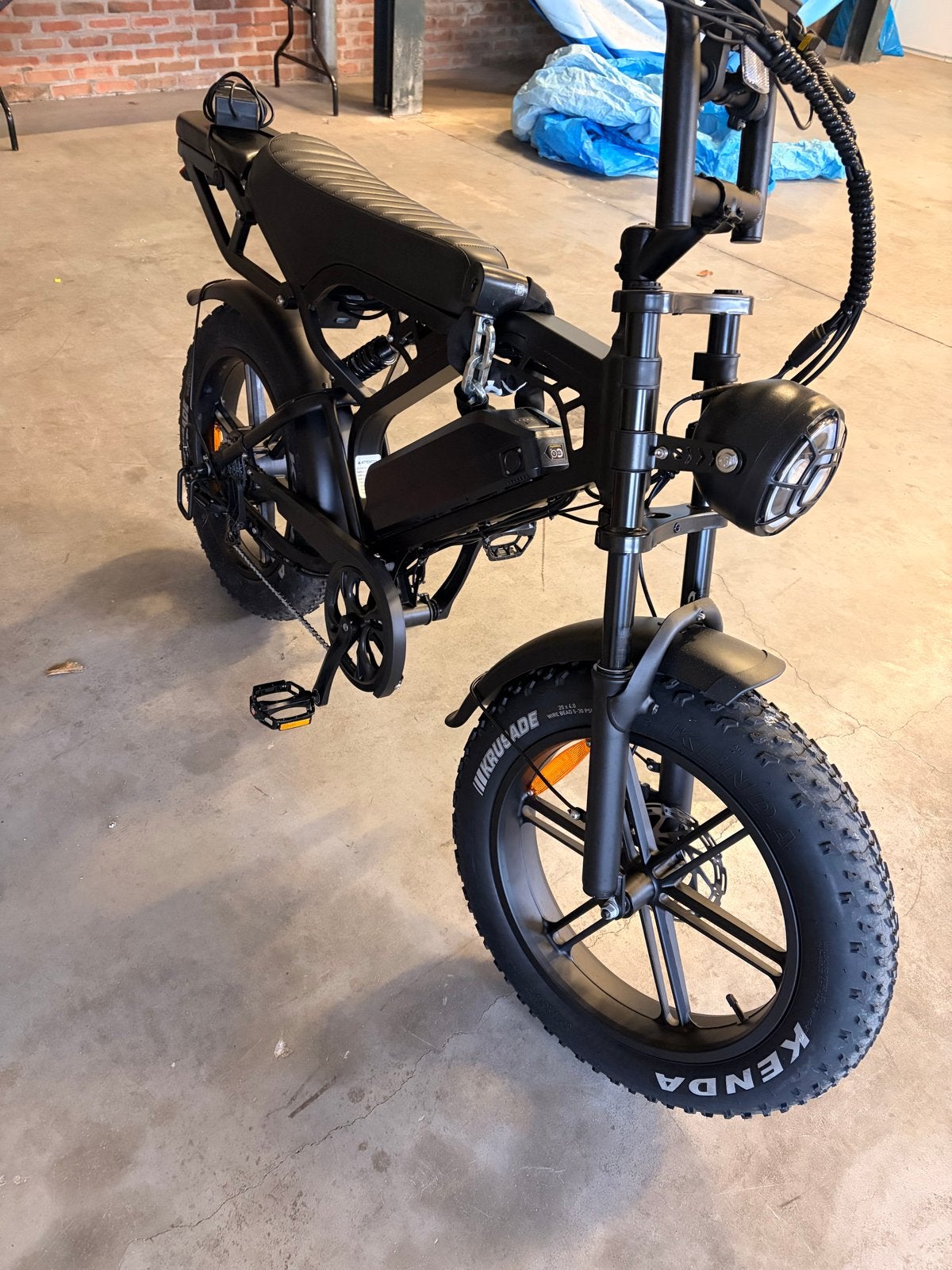 Fatbike V20 pro (weing KM) met slot en sleutels, Zo goed als nieuw, Minder dan 47 cm, 50 km per accu of meer, Ophalen