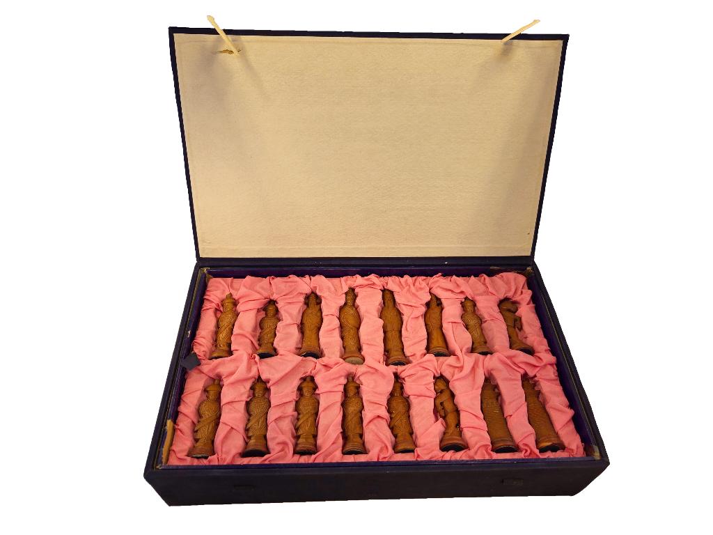 Chinese schaakstukken, Ophalen