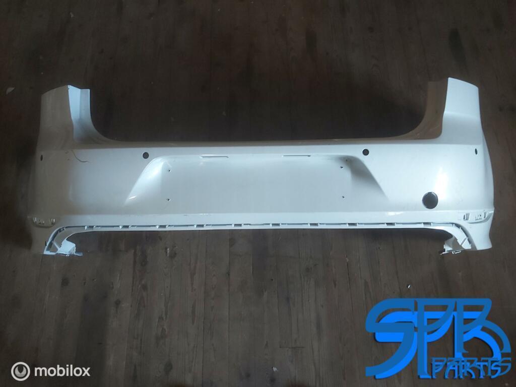 GOLF 7 VII R-LINE RLINE R20 R Achterbumper 4 PDC KAAL BUMPER, Auto-onderdelen, Carrosserie en Plaatwerk, Gebruikt, Volkswagen