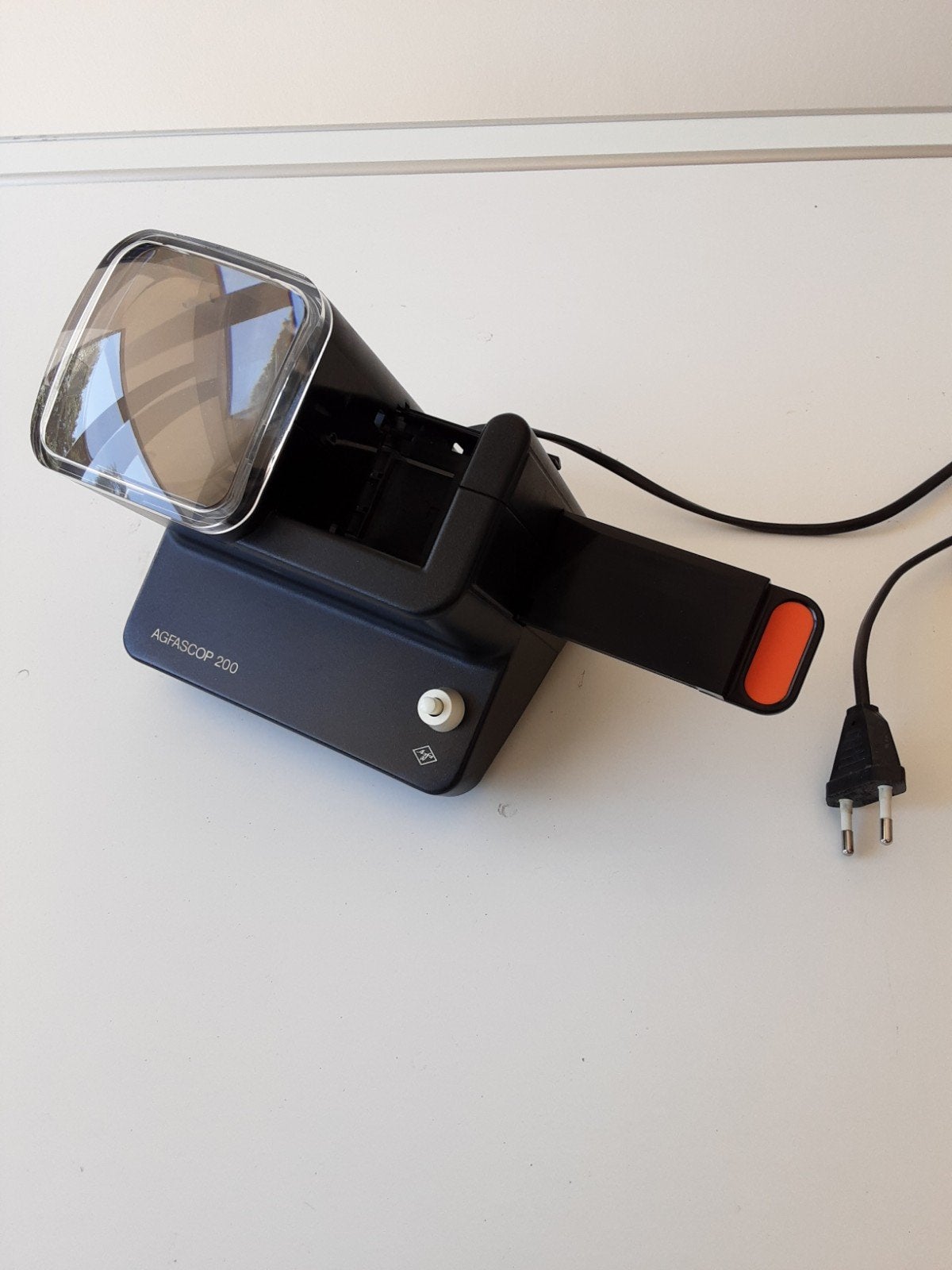 AGFASCOP 200 diaviewer, Ophalen, Gebruikt