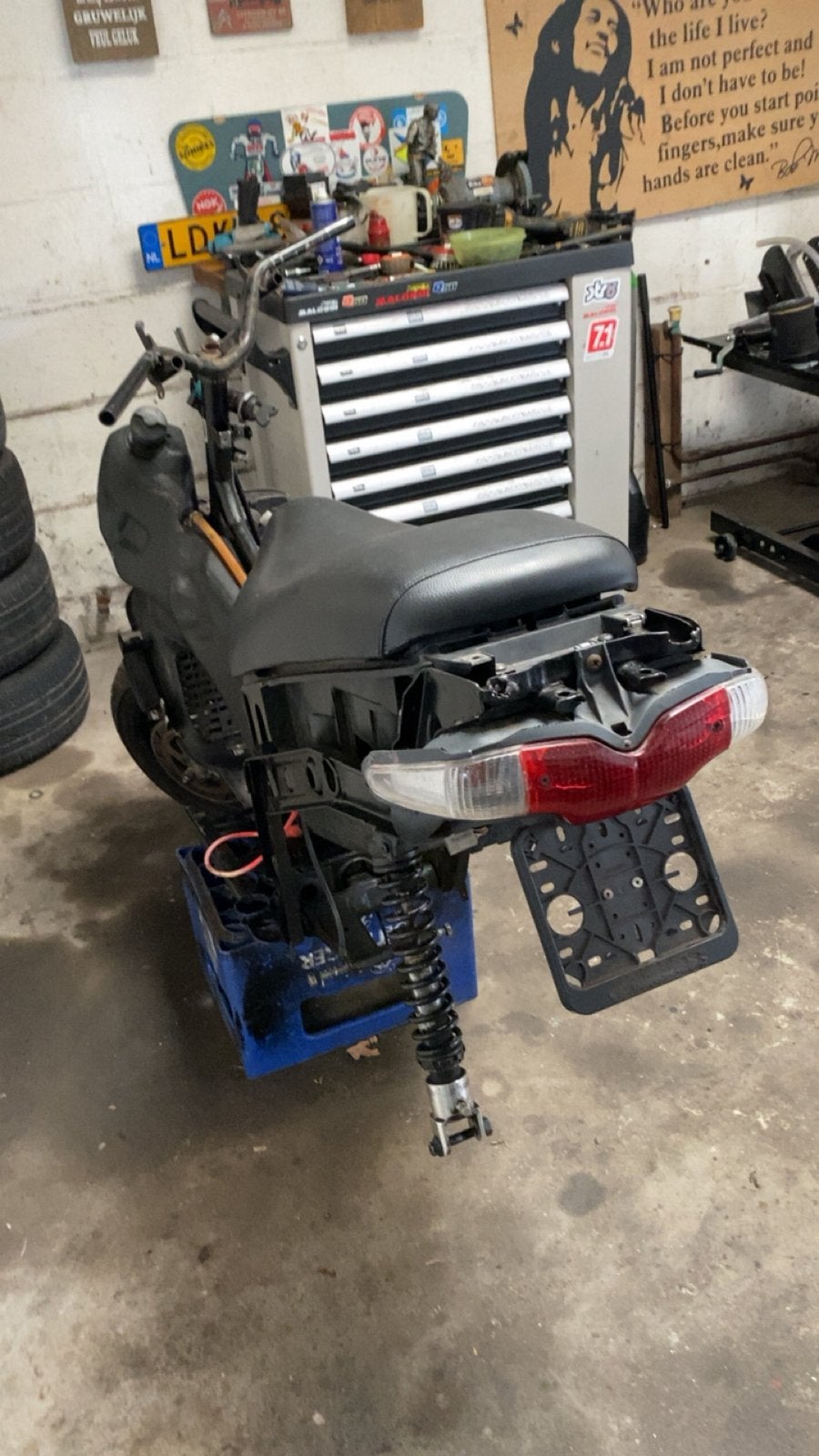 Gilera runner frame zonder 123, Ophalen of Verzenden