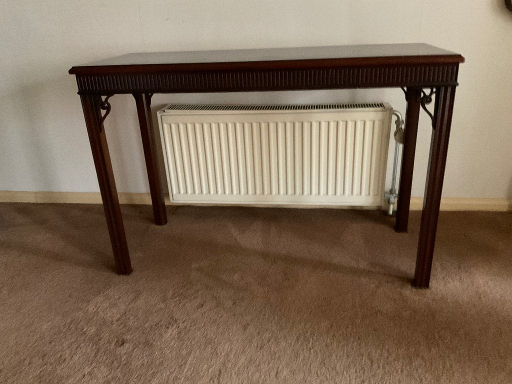 Sidetable, Gebruikt, 100 tot 150 cm, Ophalen of Verzenden, 25 tot 50 cm
