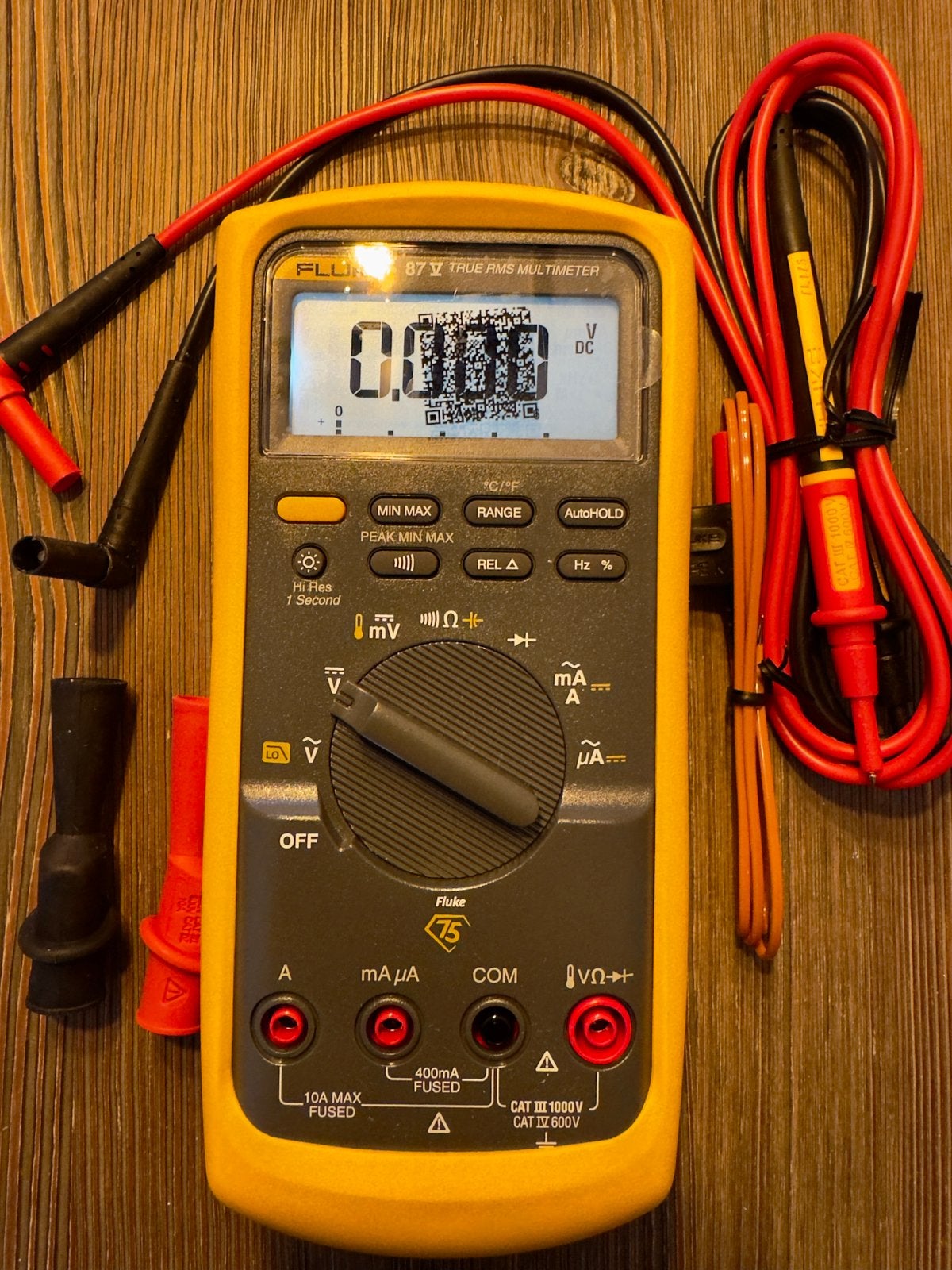 Fluke 87V Industriële True-RMS Multimeter – Nieuw in doos, Doe-het-zelf en Verbouw, Ophalen of Verzenden, Nieuw, Elektriciteit
