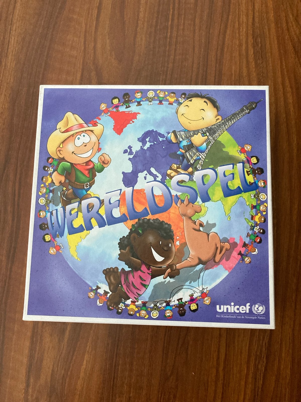 NIEUW! Unicef Wereldspel - Educatief bordspel voor het gezin, Drie of vier spelers, Ophalen of Verzenden, Gebruikt